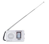 CHICIRIS Récepteur Portable Radio AM FM, Mini Radio à Piles avec (BC-R2048) | Conception Compacte pour une Utilisation Intérieure et Extérieure, Longue Durée de Lecture avec 2 Piles AA, Résistante aux