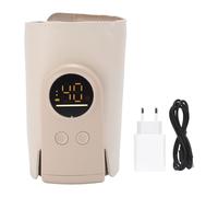 CHICIRIS Réchauffeur de Bouteille Rapide, Contrôle de Température Précise Universel Chauffage de Bouteille de Lait sans Fil Rechargeable avec Lumière (6000mah Prise UE)