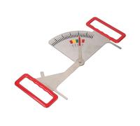 CHICIRIS Règle en Acier Inoxydable pour Lard de Dos de Truie, Intervalles