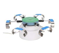 CHICIRIS Remontoir de montre, alliage mécanique montre de remontoir de machine d'essai automatique outil de réparation de remontoir de montre EU Plug 220V