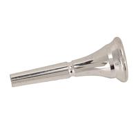 CHICIRIS Remplacement de L'embout de Corne, Accessoires D'instrument à Vent de Bouche de Cor Français en Laiton Couleur Argent avec Taille D'interface Standard, pour les Amateurs de