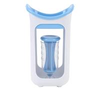 CHICIRIS Remplisseur Portatif de Poche de Nourriture de Station de Compression avec 10 Sacs pour la Préparation Facile de Repas Purées Faites Maison Confitures Collations (BLUE)