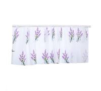 CHICIRIS Rideau de Chambre à Coucher, Rideau de Cuisine, Cabinet, Rideau brodé, fenêtre, Rideau Court, Niveaux de café, Niveaux de Cuisine pour Salle de Bain, Cuisine, Salle de Bain (Bordage de