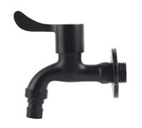 CHICIRIS Robinet D'eau, Robinet Mural en Acier Inoxydable 304 avec Valve à Disque en Céramique sans Goutte, pour Machine à Laver, Cuisine, Jardin, Salle de Bain (robinet de machine à laver)