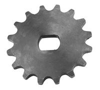 CHICIRIS Roue à Chaîne 16T, Engrenage en Métal fabriqué en Matériau Métallique Durable, Performances Stables, Facile à Installer, avec Trou Intérieur 12 X 17 Mm, pour Moteur de