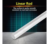 CHICIRIS Rouille de Rail Linéaire de 10 Mm de Haute qualité Résistant aux Dispositifs de Formulaire D'injection Automatique (200mm)