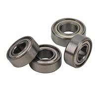 CHICIRIS Roulement Métallique de Voiture RC, Kit de Roulements Scellés de Précision Haute Résistance, Léger pour Voitures RC CC01 1/10 avec une agilité et des Performances Exceptionnelles (Gris