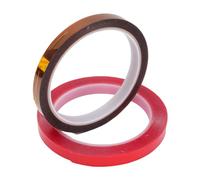 CHICIRIS Ruban de Transfert de Chaleur en Polyimide Haute Température de 10 Mm de Large pour Presse à Sublimation Thermique, électronique, Réparation Automobile avec Forte Adhérence, Résistance à la