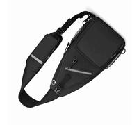 CHICIRIS Sac à Dos élingue, Sac à Bandoulière de Grande capacité pour l'extérieur, la Randonnée, Les Voyages avec Une Sangle Respirante, Une Bande Réfléchissante de sécurité et Un Trou du Casque