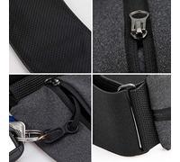 CHICIRIS Sac Banane de Course étanche, Ceinture Réglable, Support de Téléphone, capacité de 7 Pouces pour Le Jogging, la Randonnée, Le Cyclisme, Le Fitness pour Hommes et Femmes (Gris Chanvre)