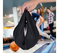 CHICIRIS Sac de Boule de Bowling Court en Tissu Peluche Porte-Balle de Bowling 50 X 23 Cm avec Poignée Porte-Balle pour Quilleurs, Casier de Salle de Sport, Rangement et Utilisation en Voyage