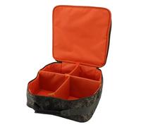 CHICIRIS Sac de Rangement pour Moulinet de Pêche et équipement, Compartiment rembourré de Grande capacité pour Les Aventures de Pêche en Plein Air, Taille Réglable (Camouflage de)