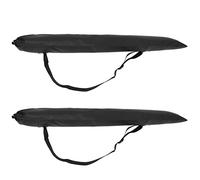 CHICIRIS Sac de Rangement pour Poteau D'auvent, Cordon de Serrage Léger et Durable pour Accessoires de Camping, 2 Pièces pour Le Camping d'alpinisme, Tissu en Treillis 210T, 31,5 X 7,5 Pouces