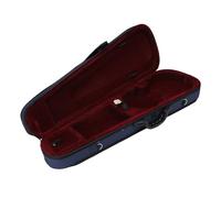 CHICIRIS Sac de Violon 4/4, Mousse Absorbante de Choc, Sac en Tissu Oxford Léger, Doublure Rouge pour Violons Classiques et électriques avec Compteur d'humidité