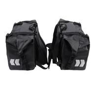 CHICIRIS Sacs de Rangement Latéraux pour Moto, Design Noir élégant pour Un Transport Facile, étanche, capacité de 30L