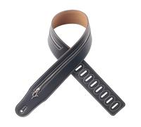 CHICIRIS Sangle de Guitare Sangle de Guitare Basse en Cuir Véritable Réglable de 41 à 57 Pouces de Large Conception d'épaule de 2,8 Pouces avec Attache de Tête pour les Joueurs de Basse électrique