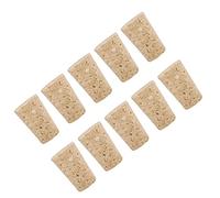 CHICIRIS Scellant de Bouchons Coniques pour Bouteilles de Vin/Bière 10pcs Ensemble pour les Fêtes écologiques Couleur en Bois (20 * 15 * 35 pour les bouteilles de bière)