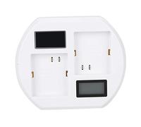 CHICIRIS SEIVI - Chargeur de Batterie Rapide Double USB, pour Arlo Pro 2/Pro, écran LCD Blanc, Base de Chargement pour Batteries de Caméra Vidéo