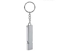 CHICIRIS Sifflet de Dressage pour Animaux de Compagnie, 2 Pièces, en Acier Inoxydable, Entraîneur de Perroquets pour Chiens, Chats, avec Porte-clés, pour Enseigner L'obéissance et Le Bon