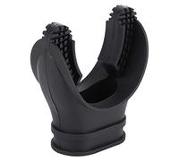 CHICIRIS Silicone Ergonomic Scuba Dive Papitre de Plongée en Apnée pour Accessoire D'équipement de Plongée, adapté à la Plupart des et Régulateurs Normaux, Noir
