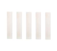 CHICIRIS Sillet de Guitare en Os de Buffle, Coussinet de Cordes de Rechange Vierge pour Basse électro-acoustique, Finition Légère et Soignée, 1, 3 ou 5 Pièces (BLACK)