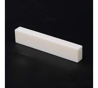 CHICIRIS Sillet de Guitare en Os de Buffle, Coussinet de Cordes de Rechange Vierge pour Basse électro-acoustique, Finition Légère et Soignée, 1, 3 ou 5 Pièces (3PCS)