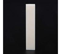 CHICIRIS Sillet de Guitare en Os de Buffle, Coussinet de Cordes de Rechange Vierge pour Basse électro-acoustique, Finition Légère et Soignée, 1, 3 ou 5 Pièces (1 pièce)