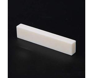 CHICIRIS Sillet de Guitare en Os de Buffle, Coussinet de Cordes de Rechange Vierge pour Basse électro-acoustique, Finition Légère et Soignée, 1, 3 ou 5 Pièces (3PCS)