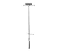 CHICIRIS Sonde D'échantillonnage de Sol de 40 Pouces, Sonde D'essai de Sol en Acier Inoxydable avec Pédale et éjecteur, pour L'échantillonnage de de Terrain de Golf de Ferme de