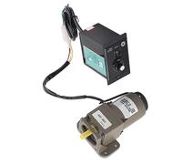 CHICIRIS Souligner le Moteur de Vitesse Asynchrone Délai de Moteur de Vitesse ajusté 220 V 6W Force élevée pour L'industrie des Emballages et L'industrie des Machines-outils (Ratio de réduction de