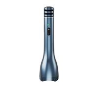 CHICIRIS Sound Clair, Effets Sonores Multiples, Micro-Haut-Parleur Microphone Portable en Haut-Parleur Rechargeable karaoké Micro pour Ktv Chant, écoute Musicale, Enseignement avec Alliage