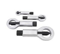 CHICIRIS Splitter de Noix 4pcs, Kit D'outils de Disjoncteur de Noix pour le Retrait endommagé, Acier de Roulement de Service Lourd avec Boîte de Rangement pour L'automobile et