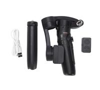 CHICIRIS Stabilisateur de Téléphone, Pliable à 180°, éclairage Magnétique AI, 10 Niveaux de luminosité, 3 Températures de Couleur, avec Télécommande pour Smartphones de Moins de 7