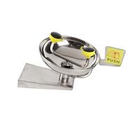 CHICIRIS Station de Lavage des Yeux Murale, unité de Lavage des Yeux D'urgence, Lave-yeux à Montage Mural avec Poignée de Poussée 304 pour la sécurité des Premiers Secours sur le Lieu de