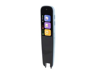 CHICIRIS Stylo Lecteur de Numérisation, Stylo de Traduction Anglais Chinois avec Synthèse Vocale et Stockage de Notes synchronisé, pour Les élèves du Primaire et du Secondaire Qui (Bleu foncé)