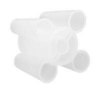 CHICIRIS Support D'adaptateur de Filetage de Machine à Couture Légers en Plastique pour 14cg754 14hd854 pour Hobbylock 2.0 Message, Gestion Efficace de Fil pour les Amateurs de Couture