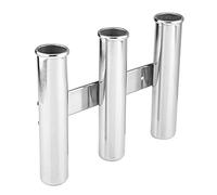 CHICIRIS Support de Canne à Pêche, en Acier Inoxydable avec Finition Miroir et Anticorrosion, pour Bateau et Yacht Marin