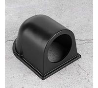 CHICIRIS Support de Jauge à Trou Unique de 52mm, Support de Dosette de Compteur de Tableau de Bord de Voiture en Matériau ABS pour Jauges de 2 Pouces, avec Un Design Noir Universel