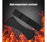 CHICIRIS Support de Téléphone de Voiture avec Tampon de Gel Collant en Caoutchouc Nano, Résistant aux Hautes Températures, Réutilisable Après Le Nettoyage, pour Voiture/Bureau/Maison (Black)