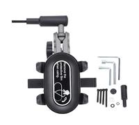 CHICIRIS Support de Téléphone, Support de Téléphone pour Grille D'aération de Voiture avec Rotation à 360 ° pour Véhicules Tank 300/500 Pajero, Construction en Métal ABS Réglable (4 Griffes)