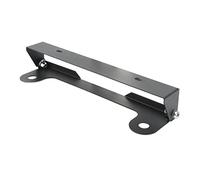 CHICIRIS Support Métallique pour Cadre de Plaque D'immatriculation, | Support en Acier Durable, Conception Rabattable pour L'accès au Treuil, Protège L'étiquette de la Boue et de la saleté,