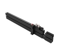 CHICIRIS Système de Clôture à Jauge D'Onglet pour Scie à Table, Clôture à Onglet Réglable de 500 à 900 Mm avec échelles Métriques et Impériales pour la Modélisation du Travail du Bois