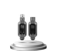 CHICIRIS Système de Microphone sans Fil émetteur et Récepteur UHF XLR avec Portée de 164 Pieds, Autonomie de 8 à 10 Heures pour l'enregistrement en Direct en Studio, Podcast