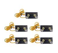 CHICIRIS Système de Mise à la Terre ESD, Connecteur en Forme de L, Ne Vous Inquiétez Pas des Fuites pour les Travailleurs de L'industrie Militaire, Longueur de Câble de 175 Cm