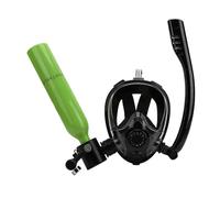 CHICIRIS Système de Respiration de Plongée Portable 0,5 L (Green)