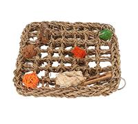 CHICIRIS Tapis de Hamac de Gazon à l'herbe Marin, Coloriage Coloriage coloré Jouets Oiseau Oiseau de Recherche de Murs de Travail (Petit (13x15 cm, Besoin de 3 Batterie 3A))