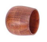 CHICIRIS Tasse à café en Bois Naturel, Tasse à thé Classique à Gros Ventre pour la Maison et le Bar, Légère, Durable et élégante de 120g (moyenne)