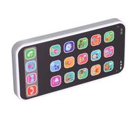 CHICIRIS Téléphone Intelligent pour Enfants, Jouet éducatif à écran Tactile avec Histoires Musicales, Chiffres et Lettres pour L'apprentissage Précoce, Développement Interactif du Langage (White)