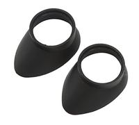 CHICIRIS Télescopes Couvercle de Crochet de Protection des Yeux pour le Microscope Markcuulaire, 2PCS Eye-Guards pour un Objectif 29-32 Mm, Noir approprié