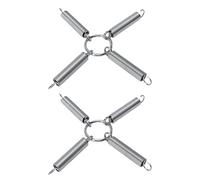 CHICIRIS Tendeur de Chaîne de Pneu, 1 Paire de Tendeurs de Chaîne de Pneu en Acier Inoxydable pour Tracteur Souffleuse à Neige, 4 Maillons